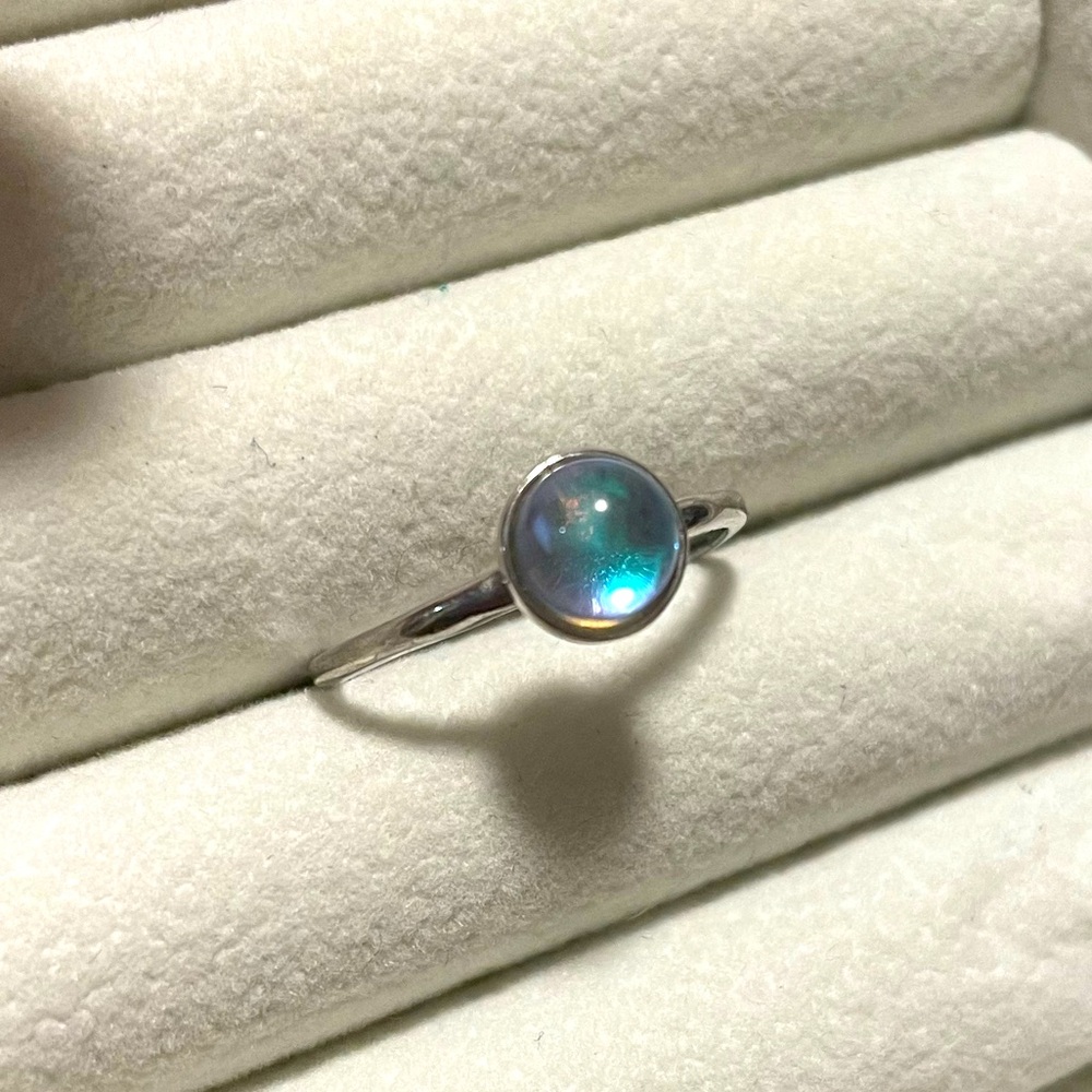 Nogu blue galaxy ring Size 7